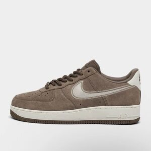 Nike Air Force 1 '07 LV8 Embroidered Swoosh Mink Brown Size 11 $120